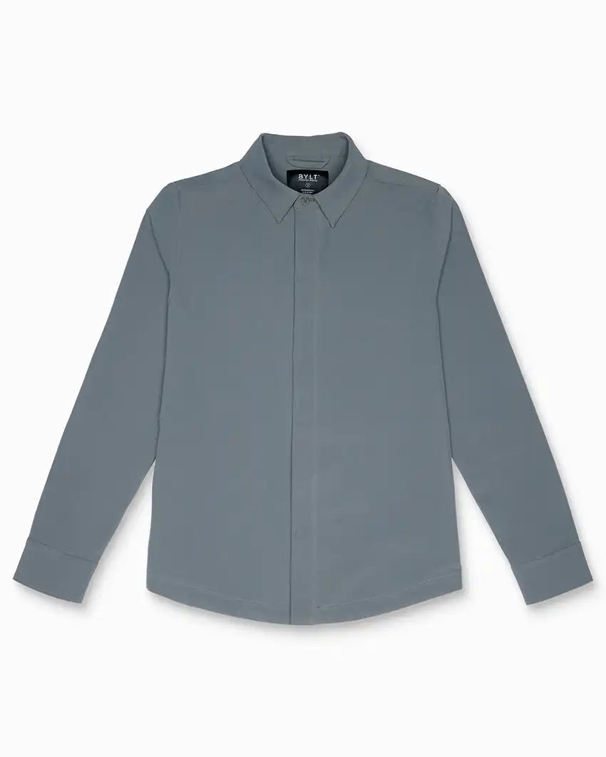 Tech Nylon Shirt Jacket