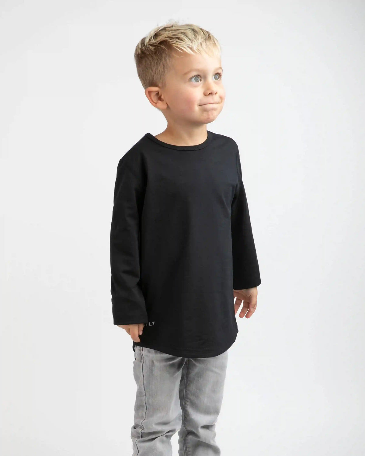 Kid's Drop-Cut Long Sleeve: LUX