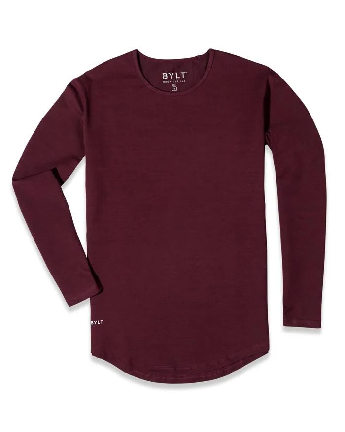 Drop-Cut Long Sleeve: BYLT Signature