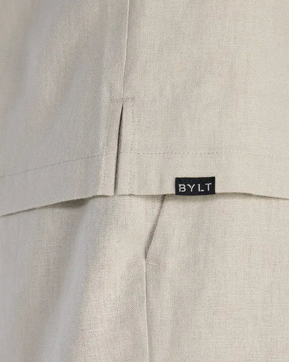 Back to Basics Linen Long Sleeve Button Down