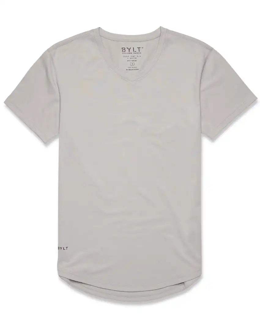 Drop-Cut V-Neck: BYLT Signature