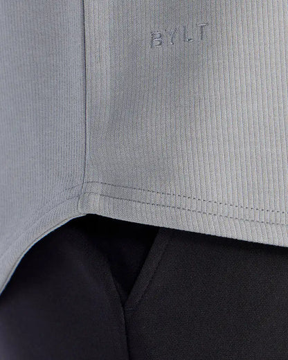 Micro Rib Open V Polo