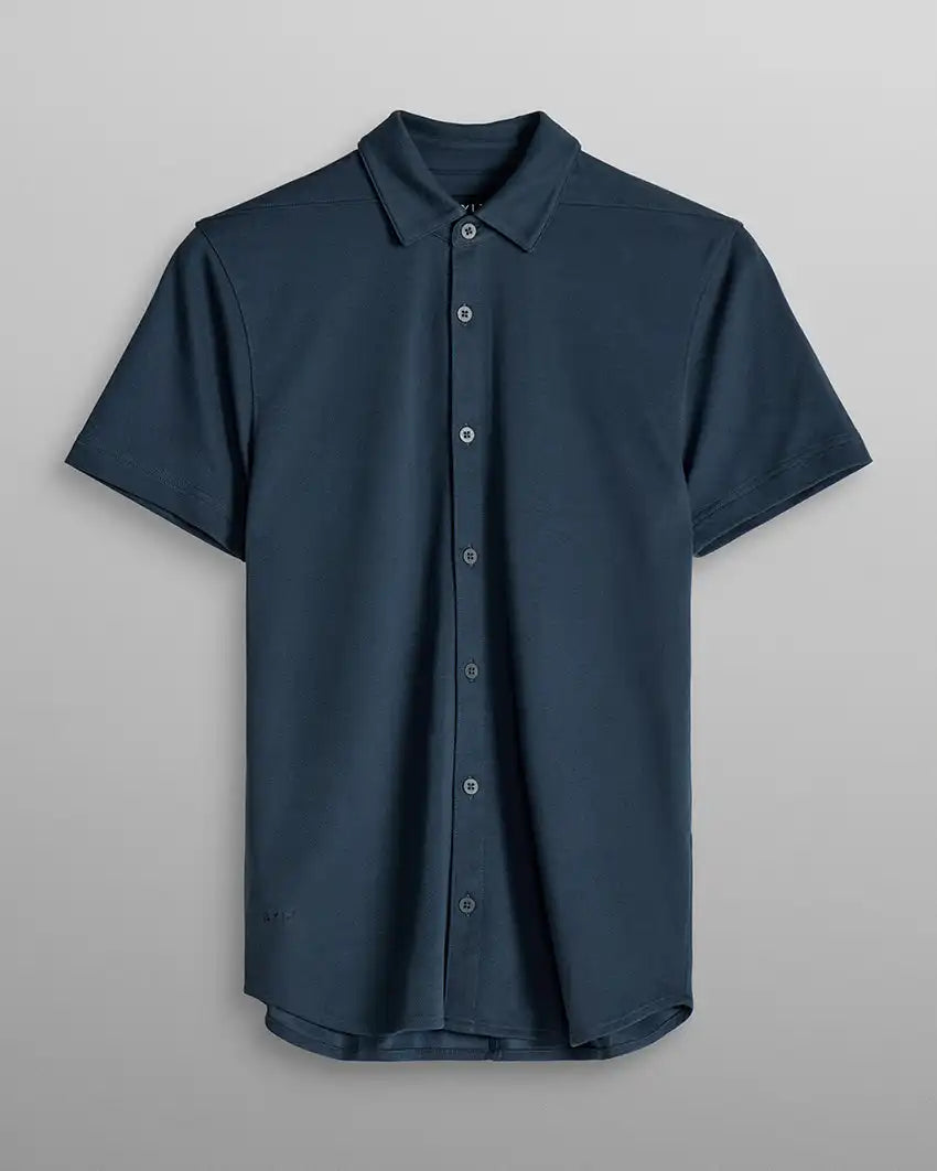 Bayside Oxford Short Sleeve Button Down