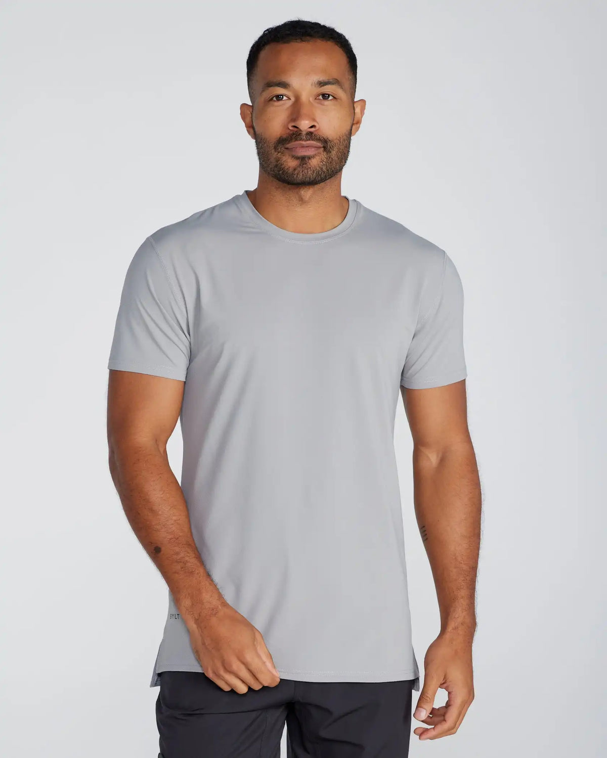 Pulse Short Sleeve Split Hem