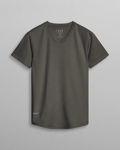 Drop-Cut V-Neck: BYLT Signature