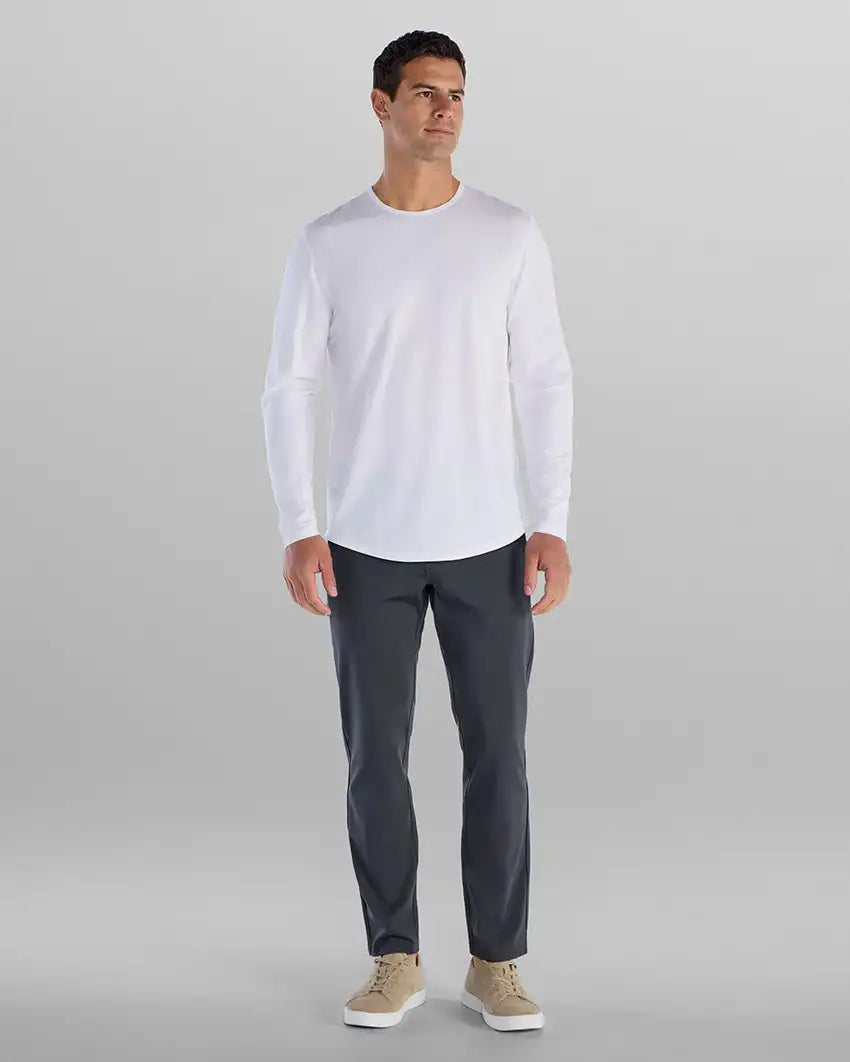 Everyday Long Sleeve Drop-Cut