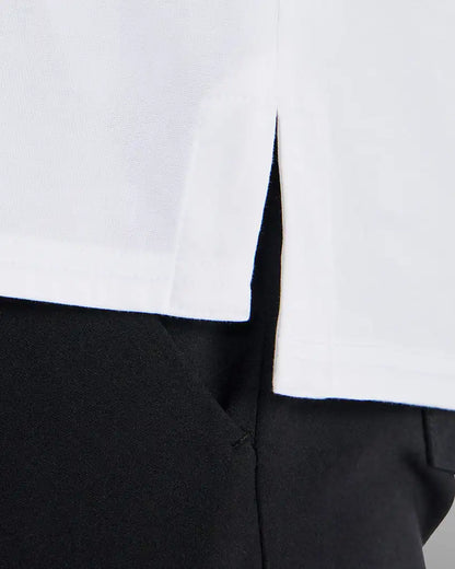 Everyday Long Sleeve Split-Hem