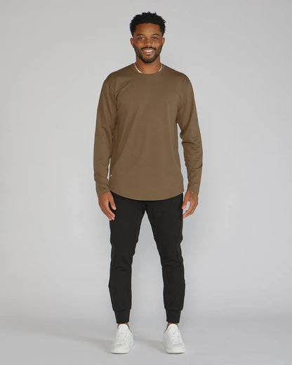 Drop-Cut Long Sleeve: BYLT Signature