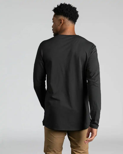 Long Sleeve: BYLT Signature Split Hem