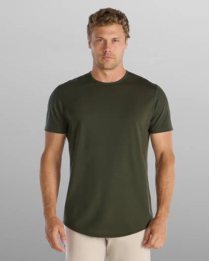 Everyday Short Sleeve Drop-Cut