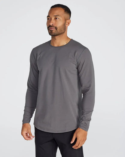 Drop-Cut Long Sleeve: BYLT Signature