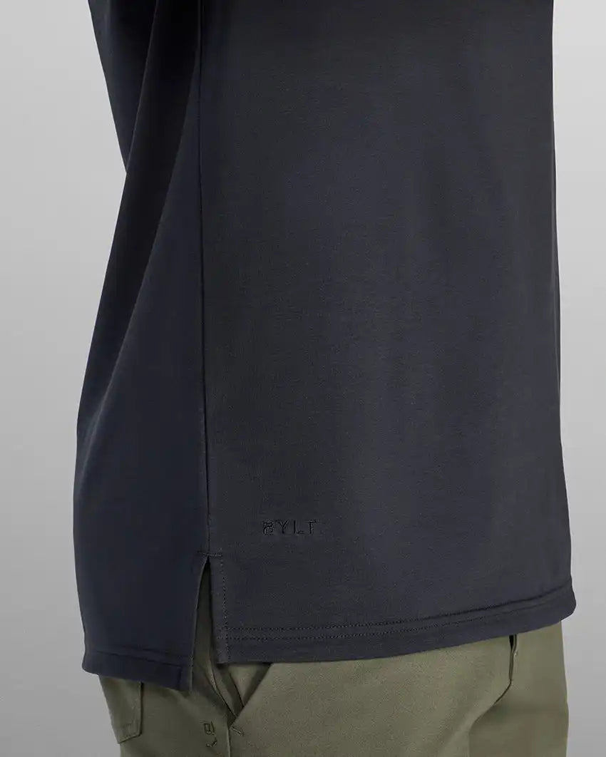 LUX Split Hem Polo