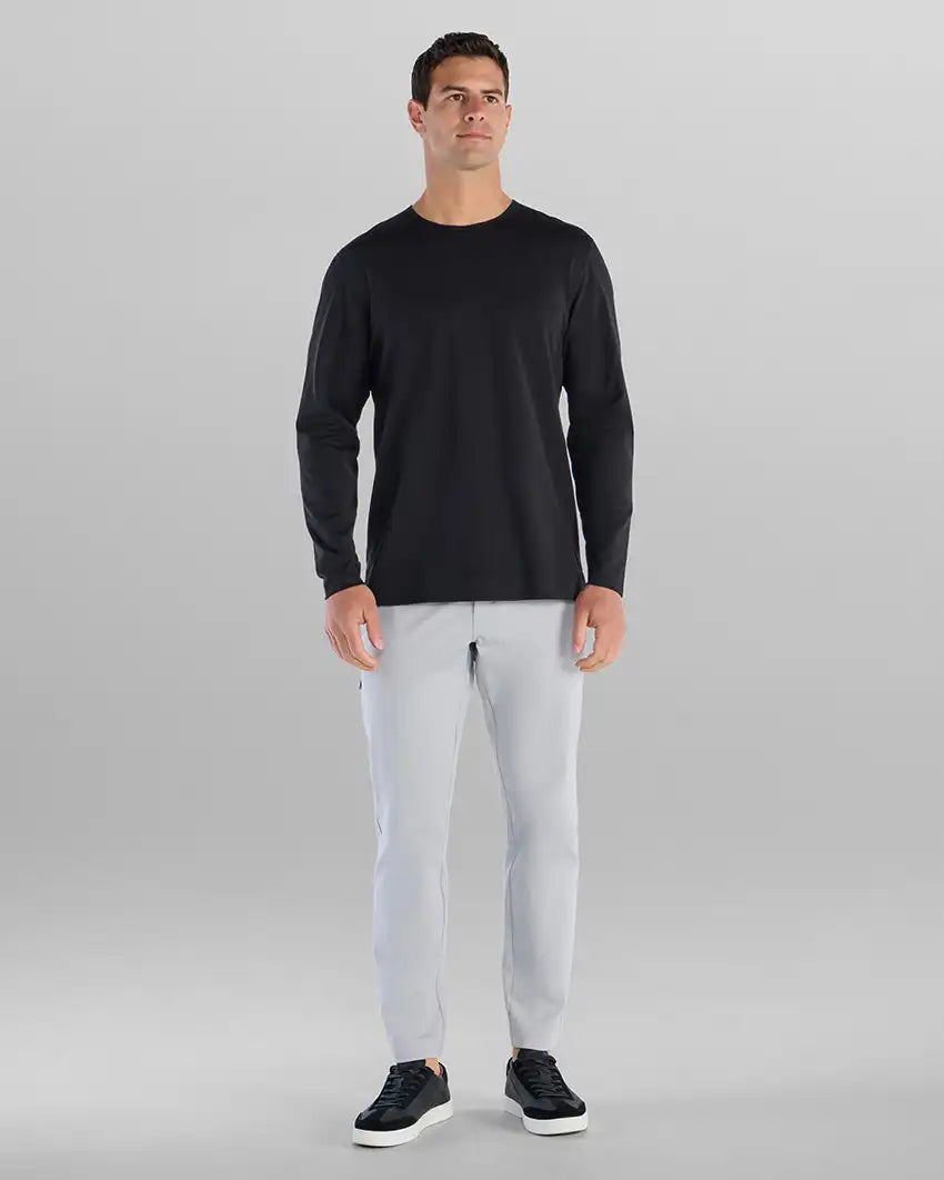 Everyday Long Sleeve Split-Hem