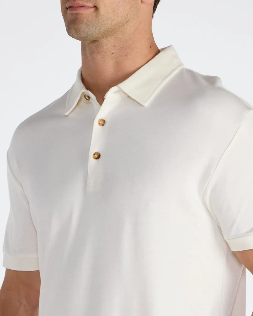 Comfort Wool Short Sleeve Polo