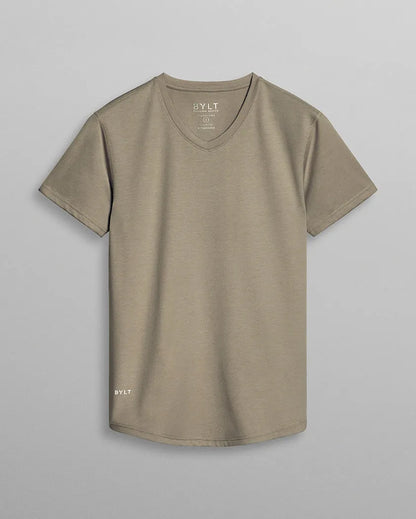 Drop-Cut V-Neck: BYLT Signature