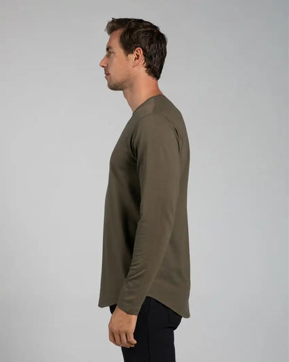 Drop-Cut Long Sleeve: BYLT Signature