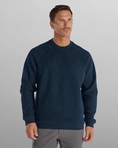Heavyweight Waffle Crewneck