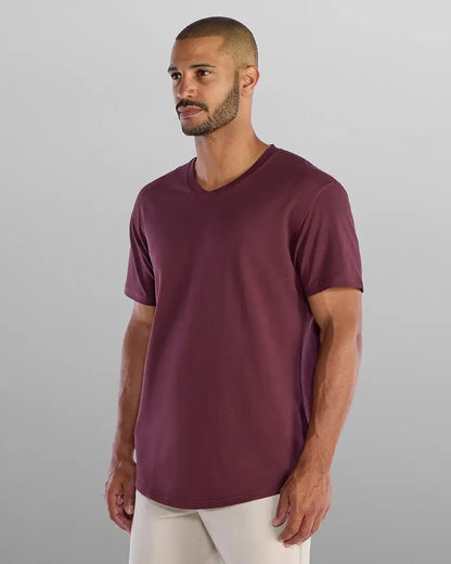 Drop-Cut V-Neck: BYLT Signature