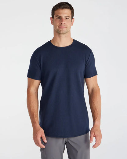 Thermal Short Sleeve Drop-Cut
