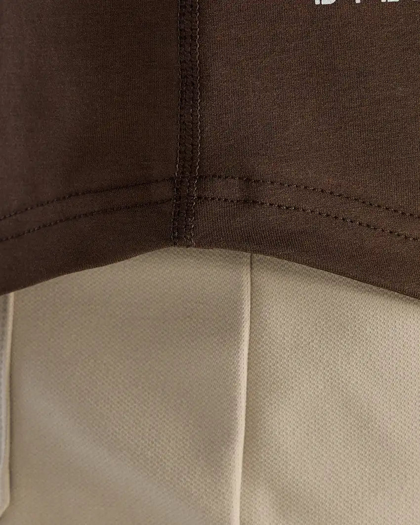 Drop-Cut Long Sleeve: LUX Polo