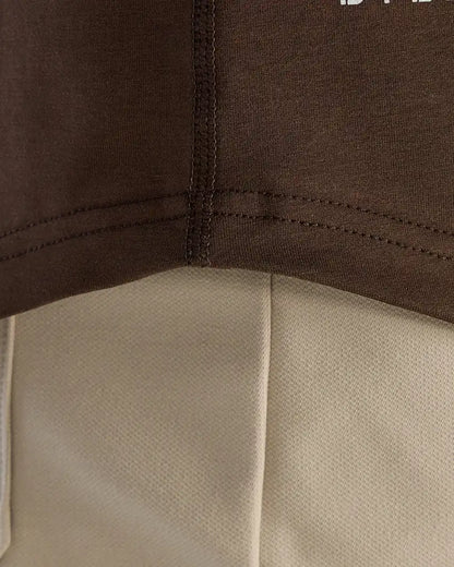 Drop-Cut Long Sleeve: LUX Polo