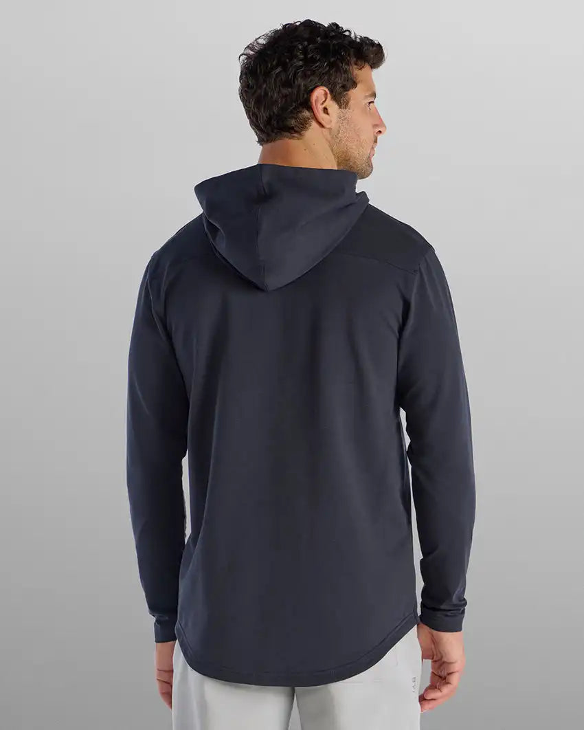 Drop-Cut: LUX Hooded Henley