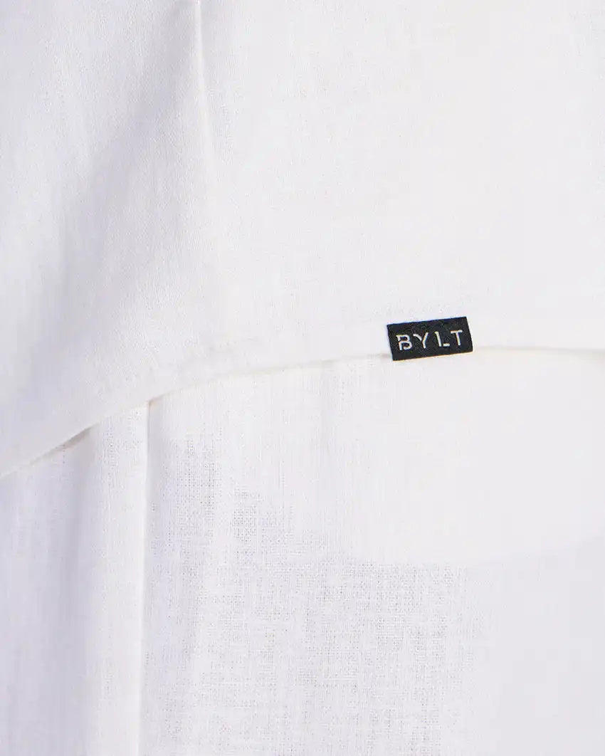 Women's Back to Basics Linen Button Down