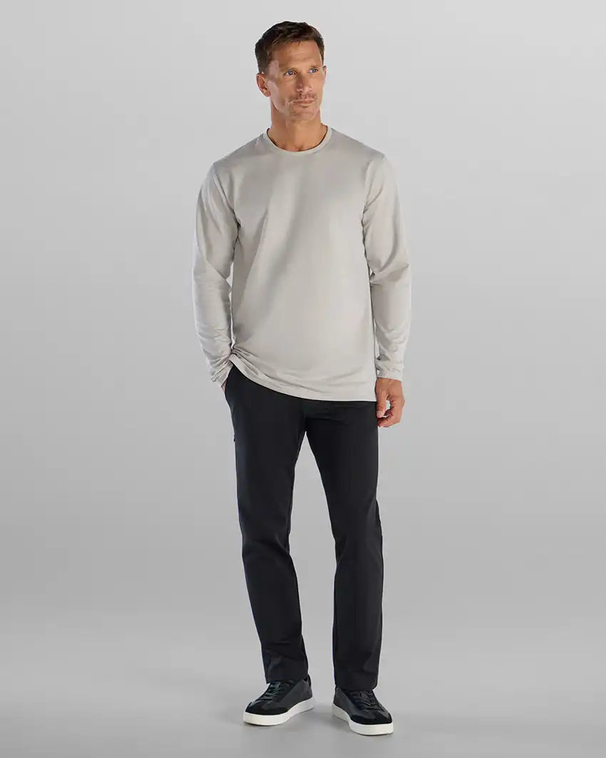 Long Sleeve: BYLT Signature Split Hem