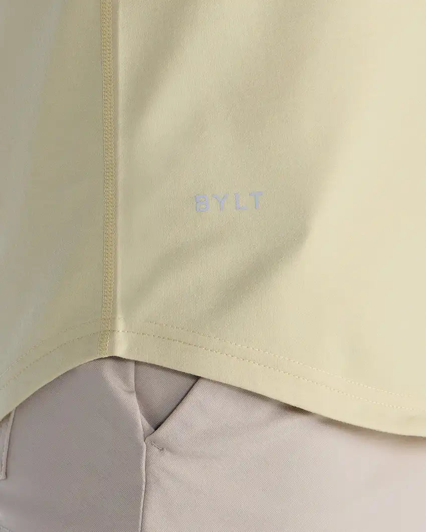 Drop-Cut V-Neck: BYLT Signature