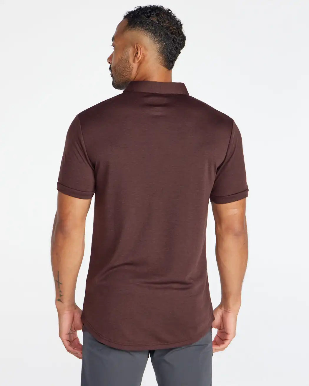 Comfort Wool Short Sleeve Polo
