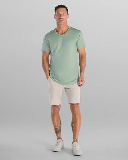 Drop-Cut V-Neck: BYLT Signature