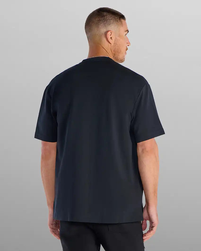 LUX Stand Collar Short Sleeve Button Down