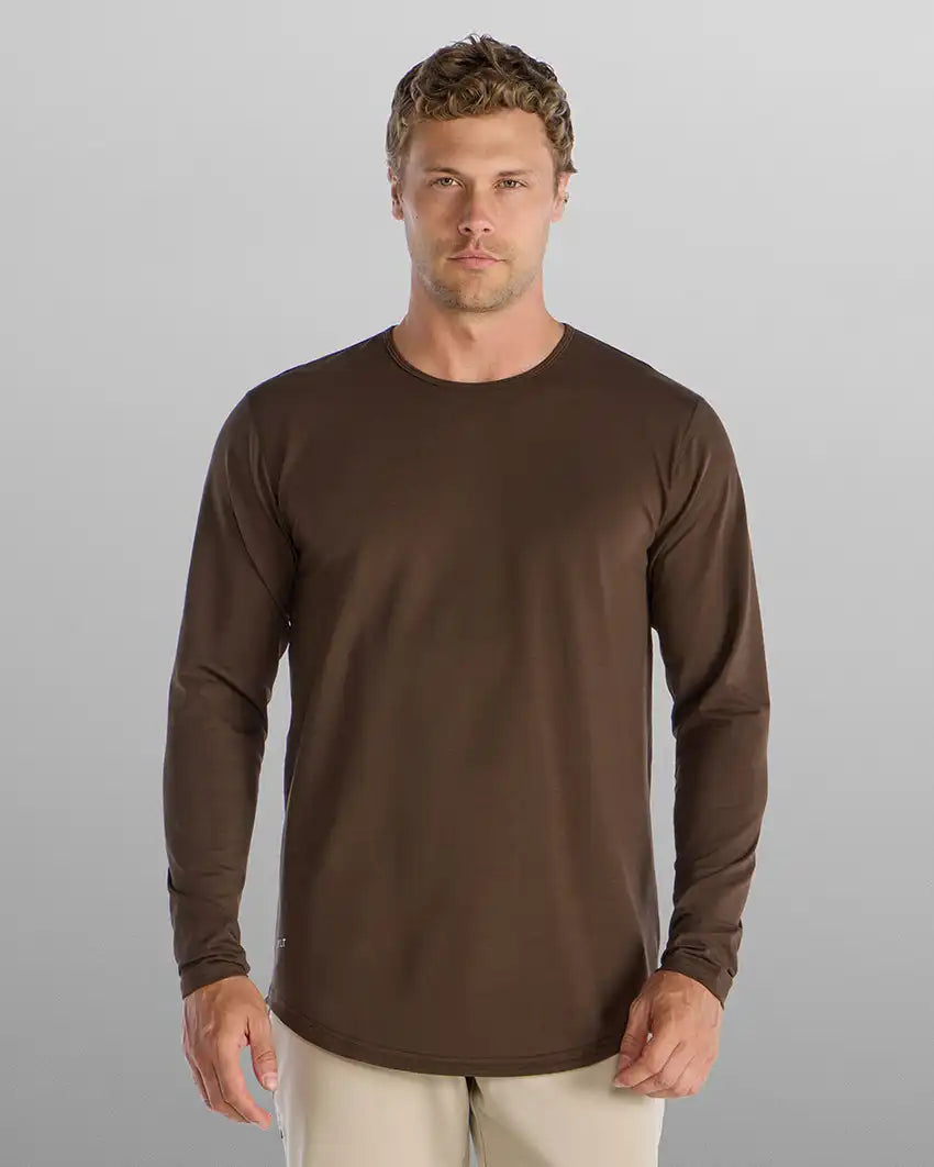Drop-Cut Long Sleeve: LUX