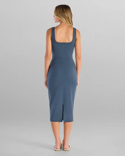 Balm Squareneck Midi Dress
