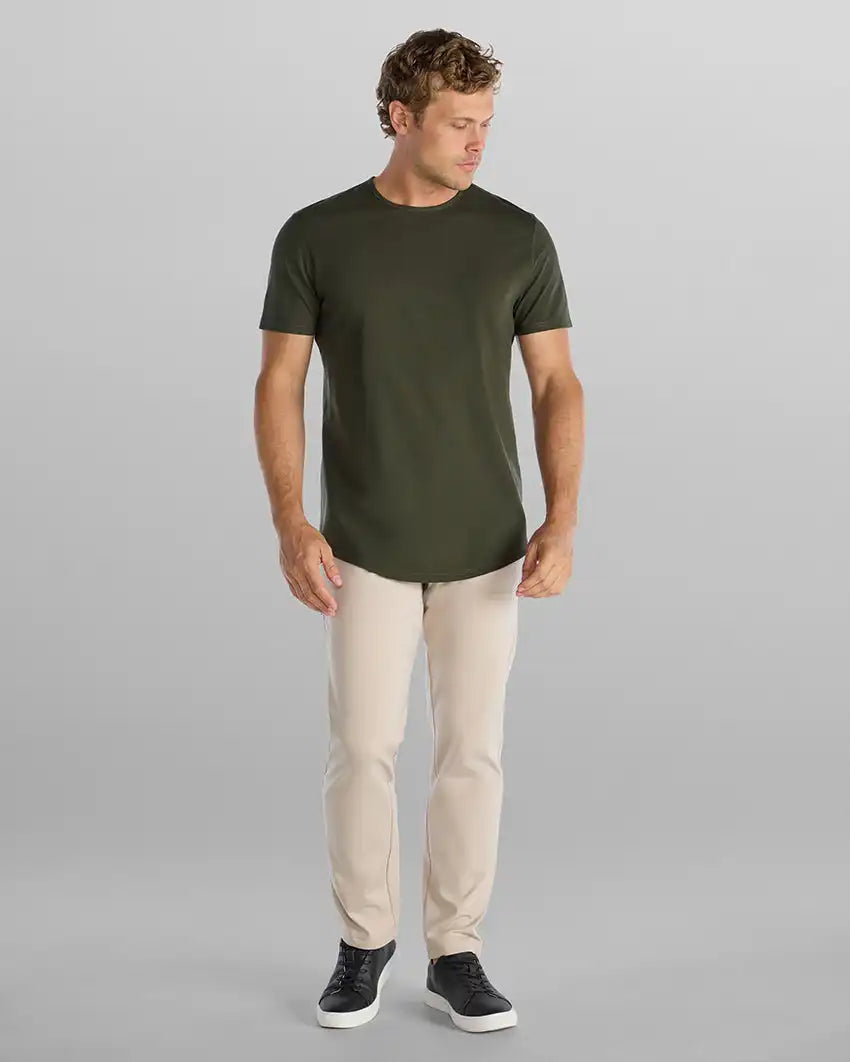 Everyday Short Sleeve Drop-Cut