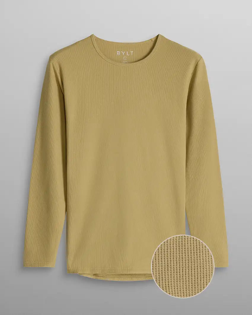 Thermal Drop-Cut Long Sleeve