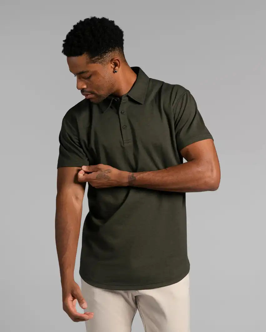 Drop-Cut Polo: BYLT Signature