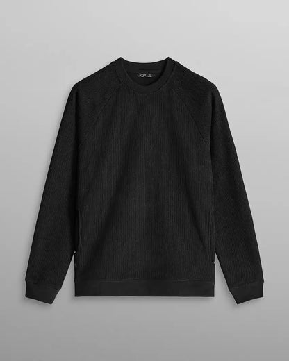 Heavyweight Waffle Crewneck