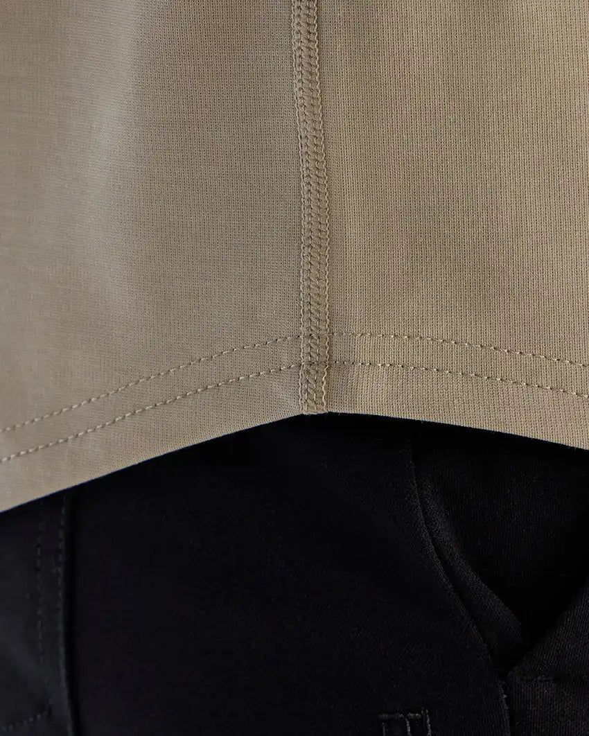 Everyday Short Sleeve Drop-Cut