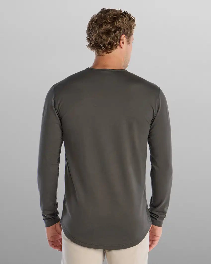 Drop-Cut Long Sleeve: BYLT Signature