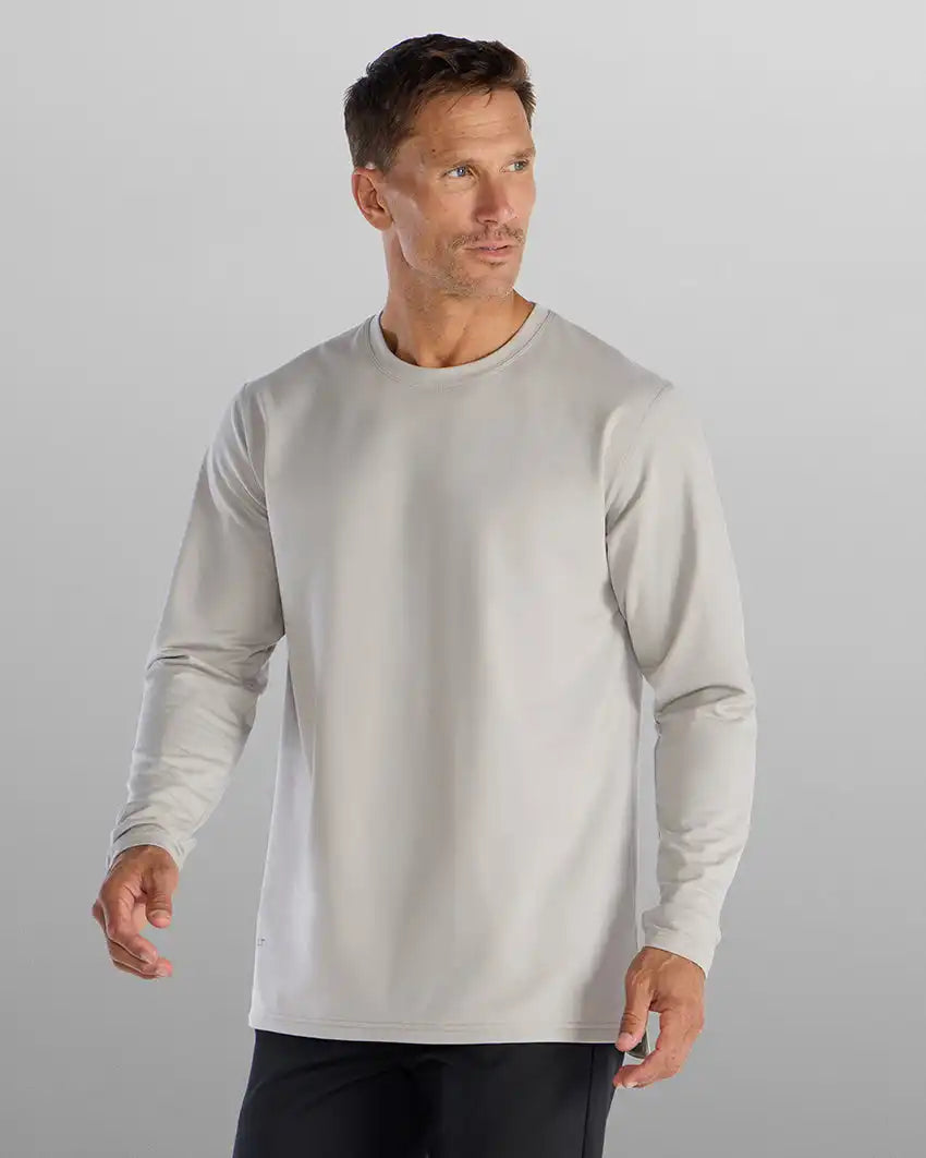 Long Sleeve: BYLT Signature Split Hem