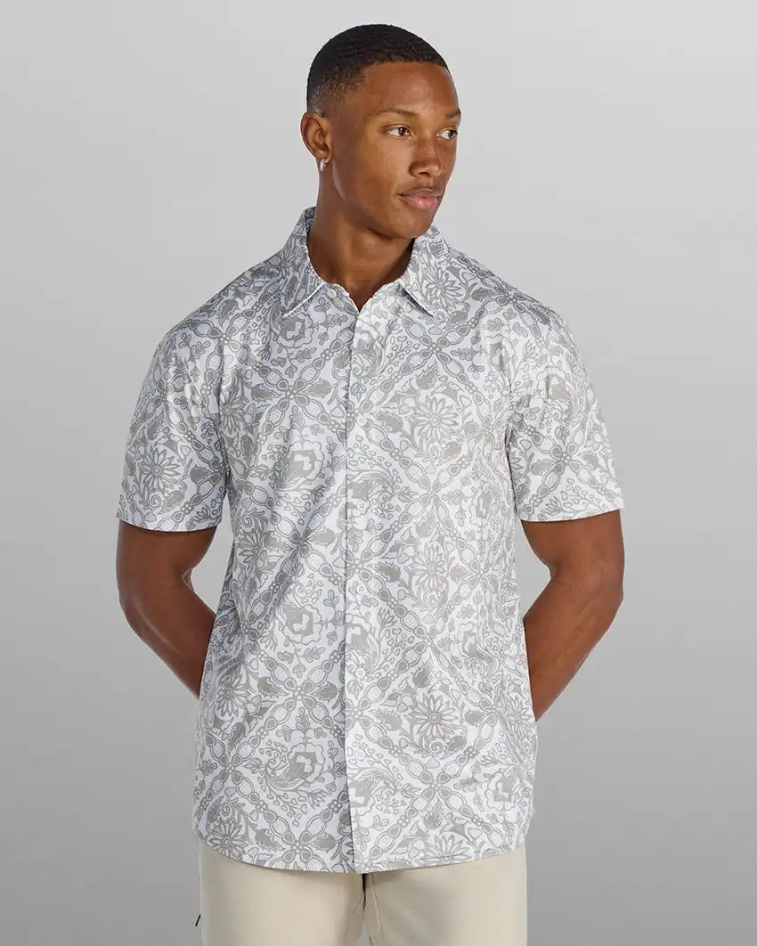 Zephyr Short Sleeve Button Down