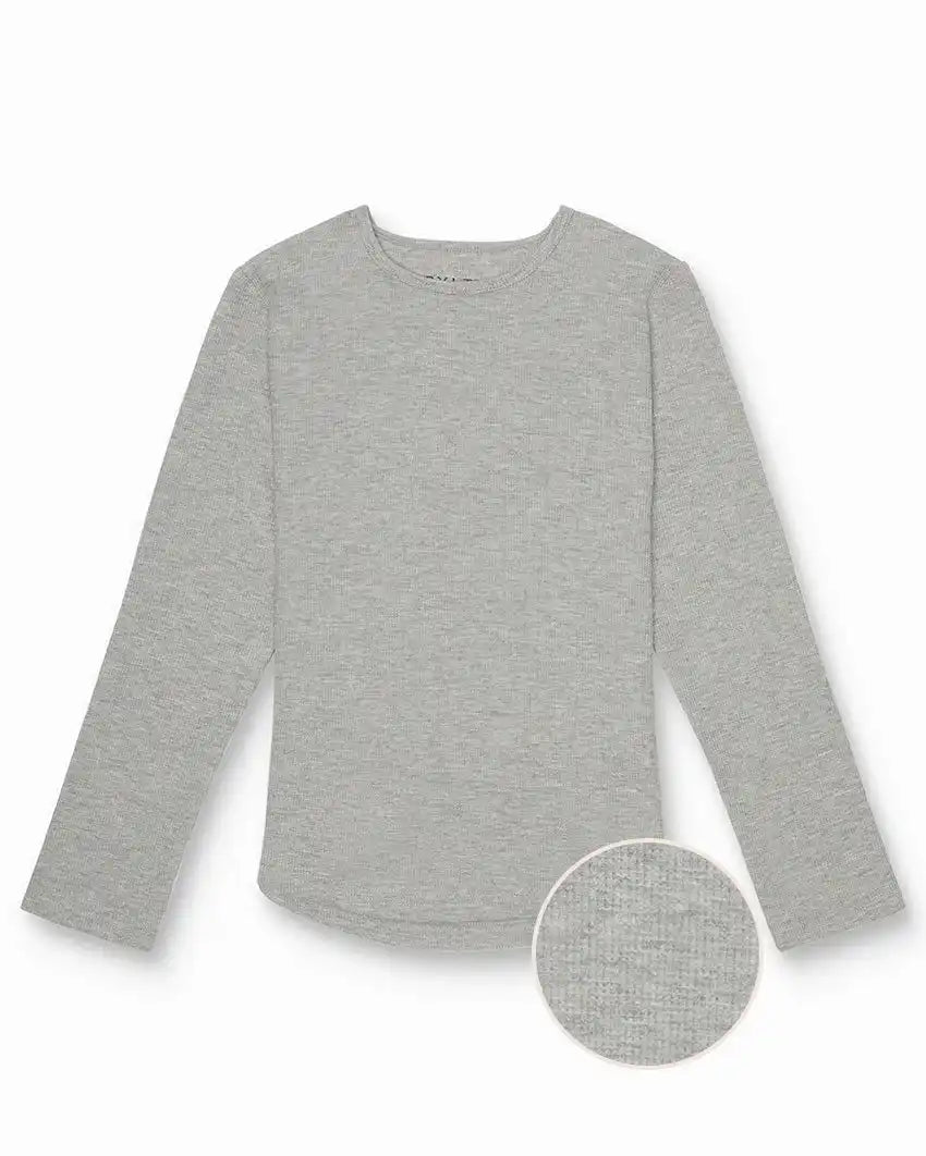 Kids Thermal Drop-Cut Long Sleeve