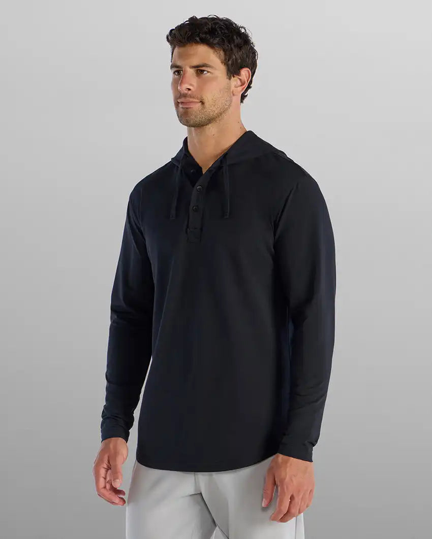 Drop-Cut: LUX Hooded Henley