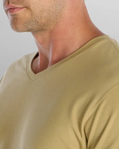 Drop-Cut V-Neck: BYLT Signature