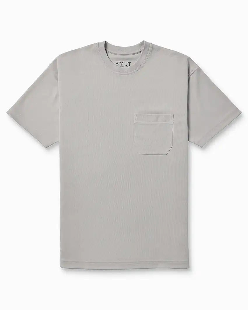Cotton Short Sleeve Relaxed Pocket Tee