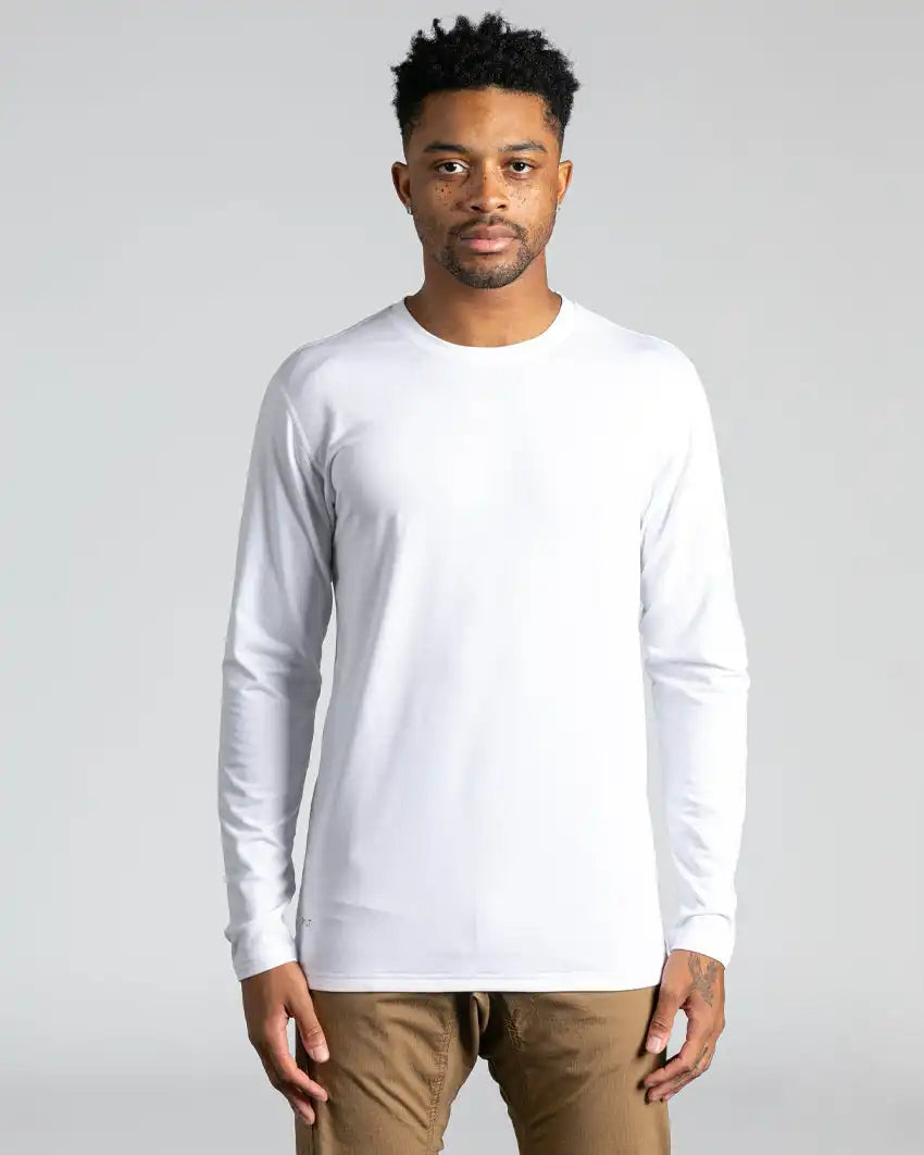 Long Sleeve: BYLT Signature Split Hem