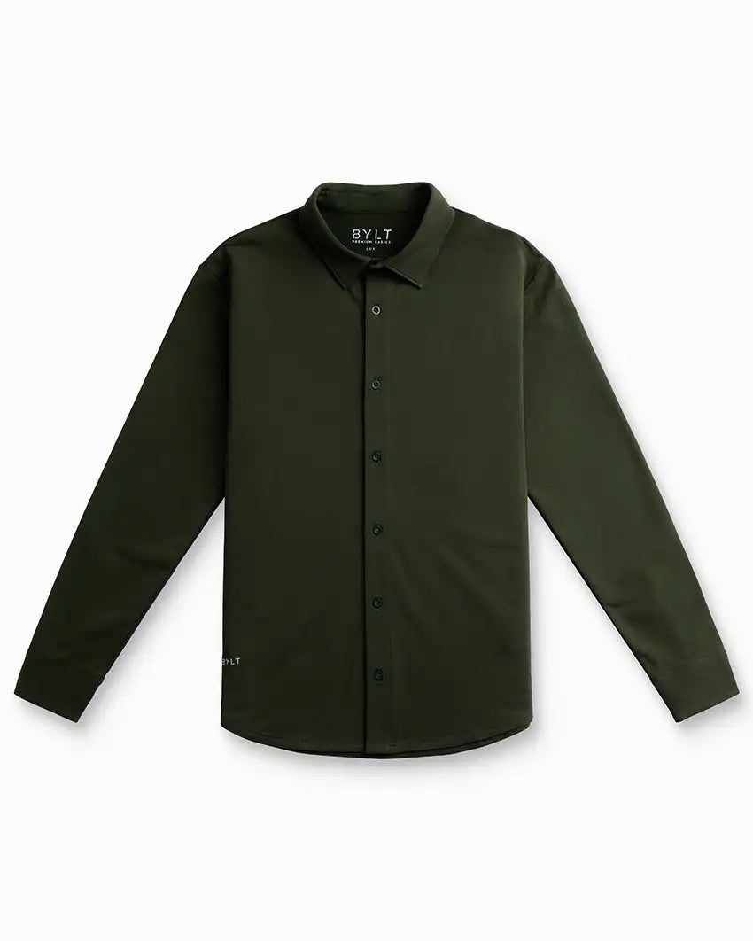 LUX Long Sleeve Button Down