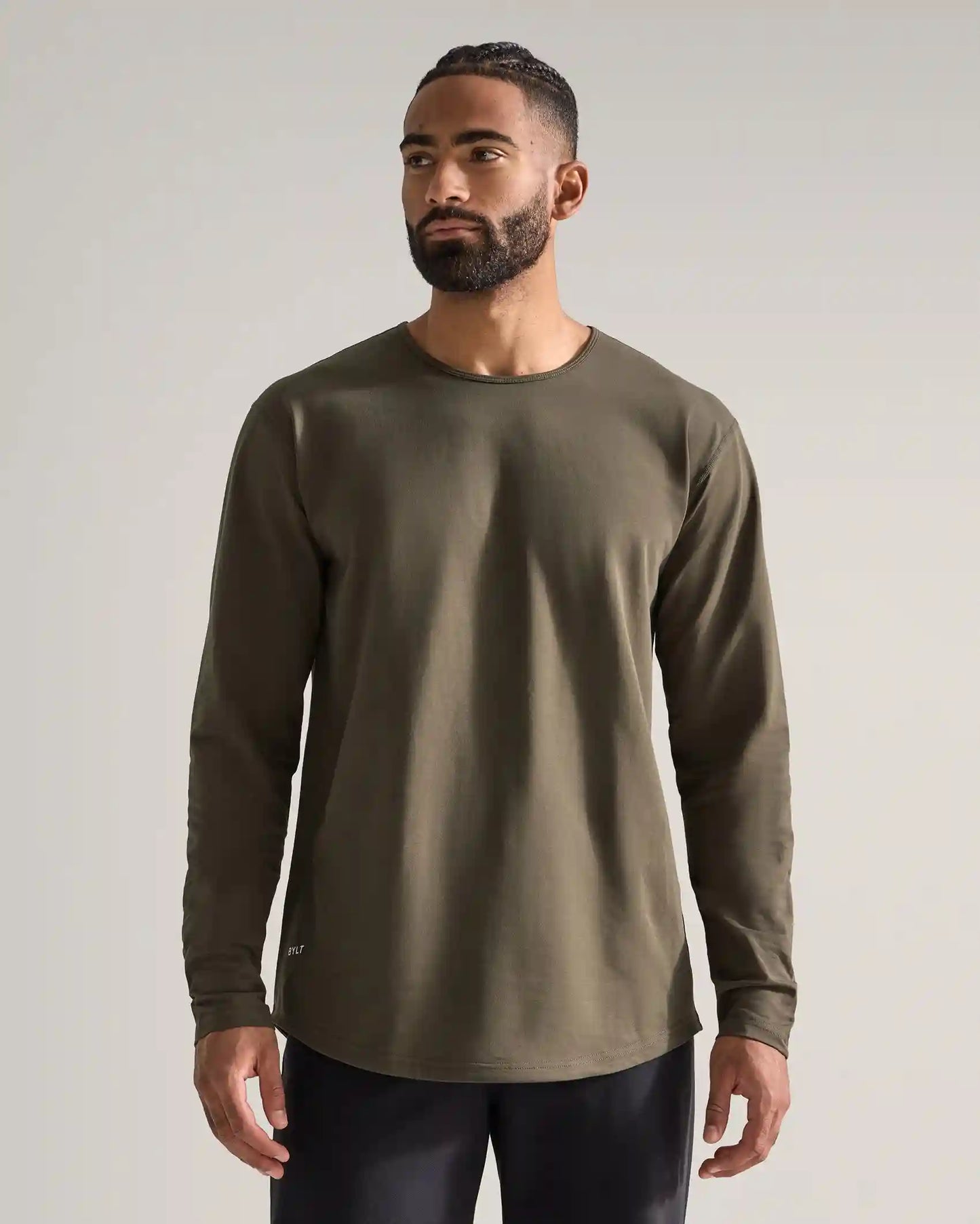 Drop-Cut Long Sleeve: LUX