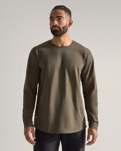 Drop-Cut Long Sleeve: LUX